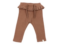 Lil Atelier carob brown legging